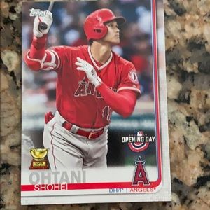 Topps 2019 opening day baseball card